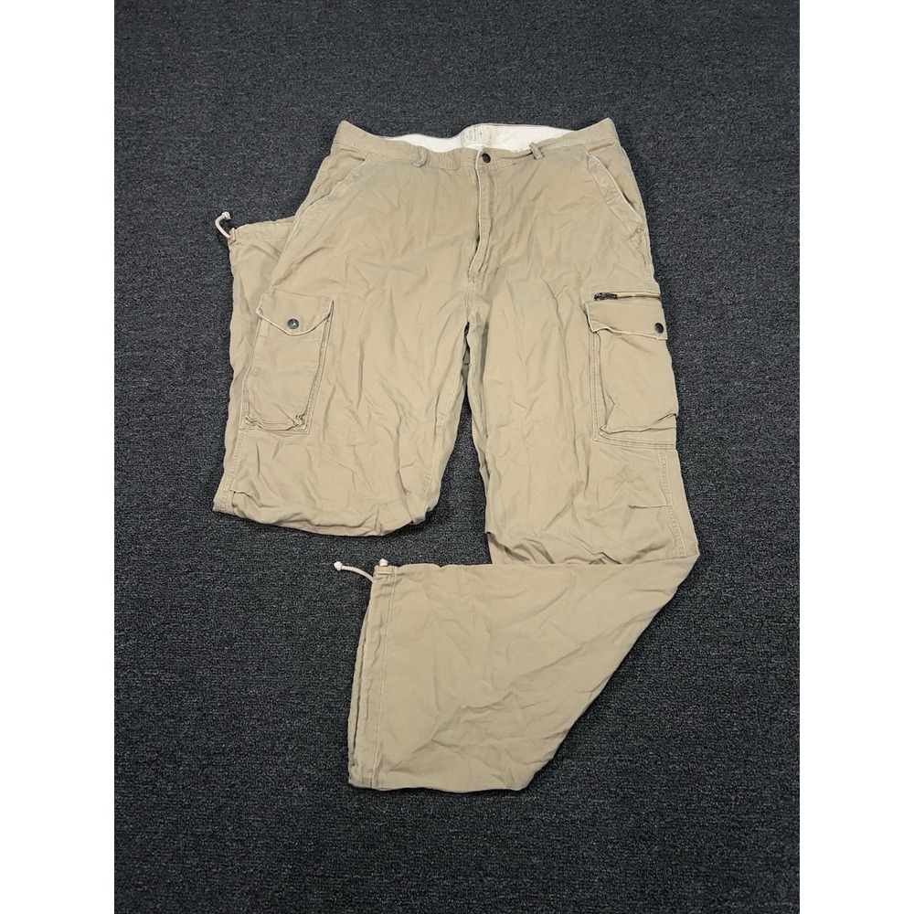 Vintage American‎ Eagle Cargo Pants Men's 34x34 (Fits 34x32) Khaki Paratrooper
